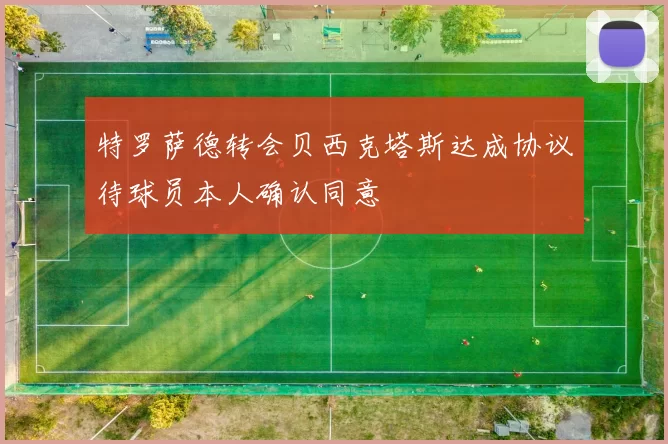 特罗萨德转会贝西克塔斯达成协议待球员本人确认同意
